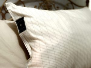 Earthing Pillowcase UK Cream Grounding Bedding Products